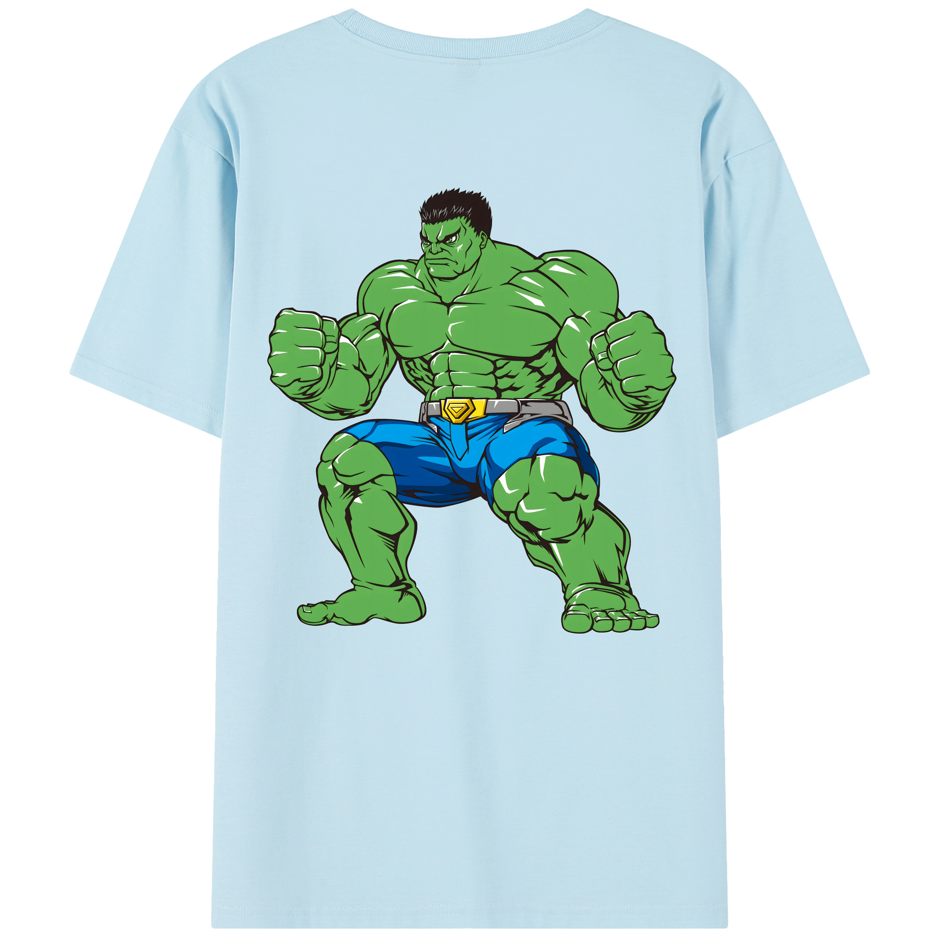（画像用） アベンジャーズ The Avengers 綿100％半袖Tシャツ（背面プリント）